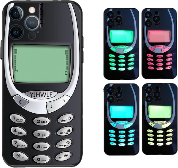A phone case that makes your smartphone look like an old Nokia phone.