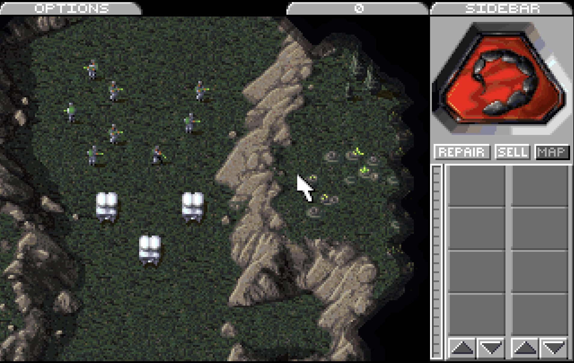 A screenshot of Command & Conquer.